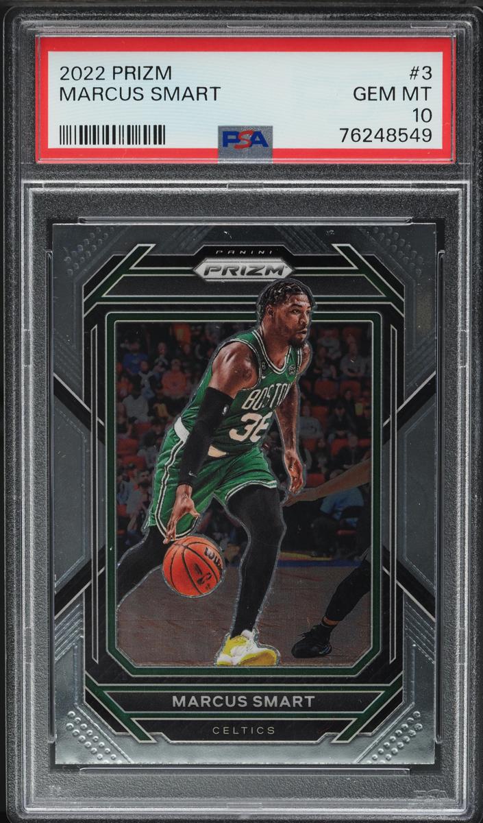 2022 Panini Prizm Basketball Marcus Smart #3 PSA 10