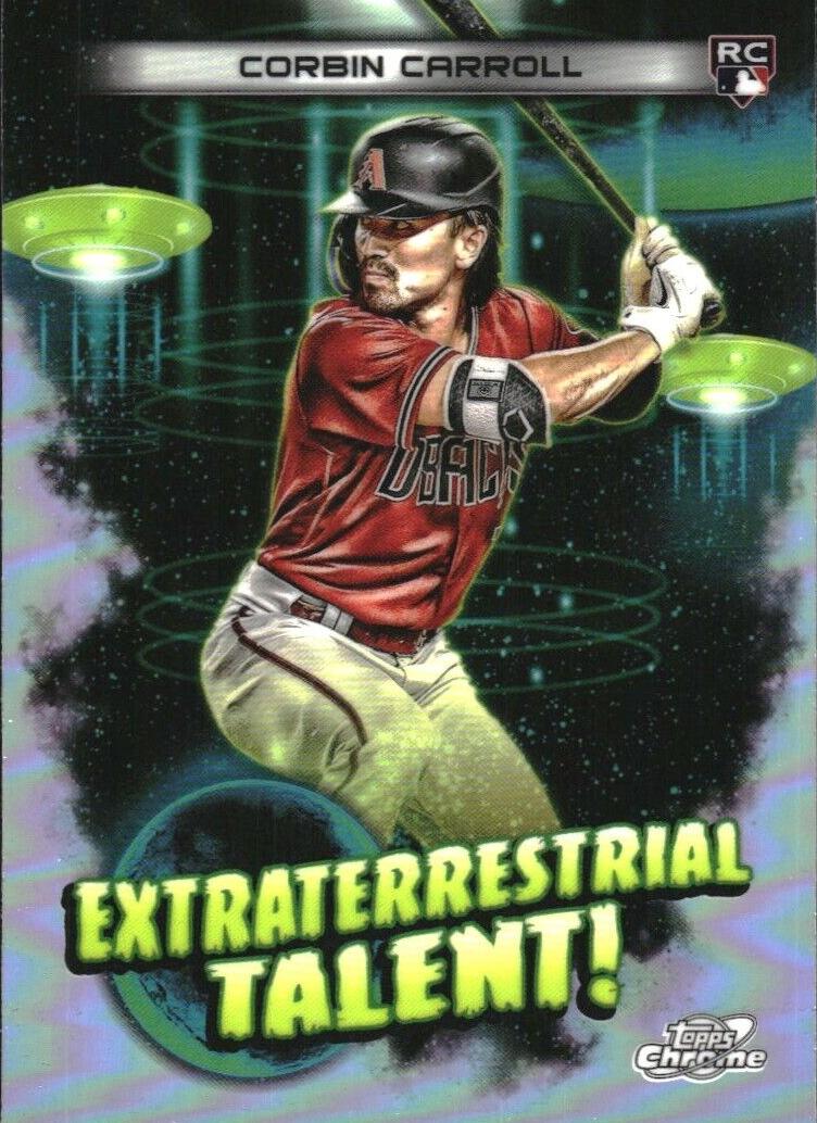 2023 Topps Cosmic Chrome Baseball Corbin Carroll #ET-7 PSA 10