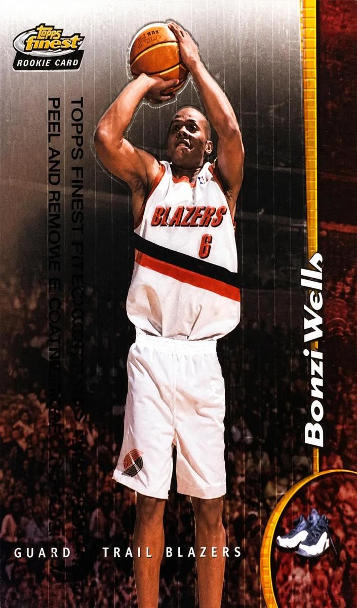 1998 Topps Finest Basketball Bonzi Wells #236