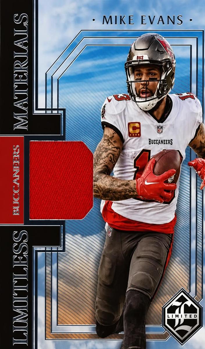 2023 Panini Limited Football Silver Spotlight Mike Evans #LM-MES