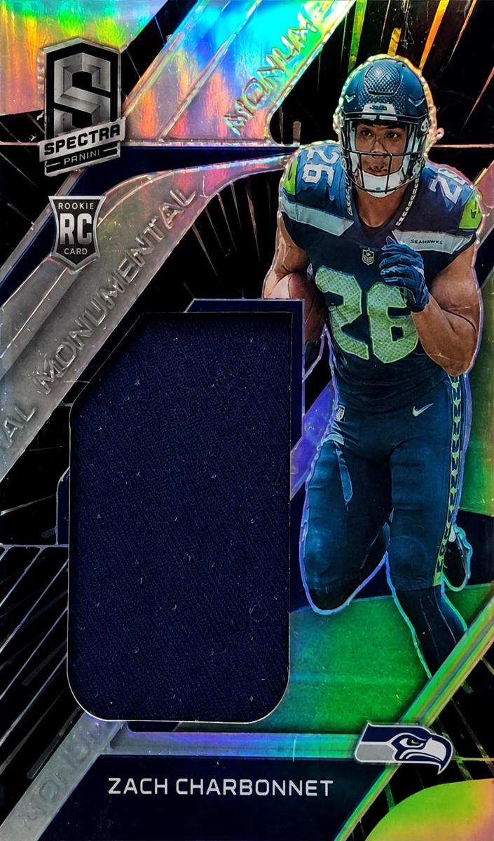 2023 Panini Spectra Football Hyper Zach Charbonnet #MME-ZAC