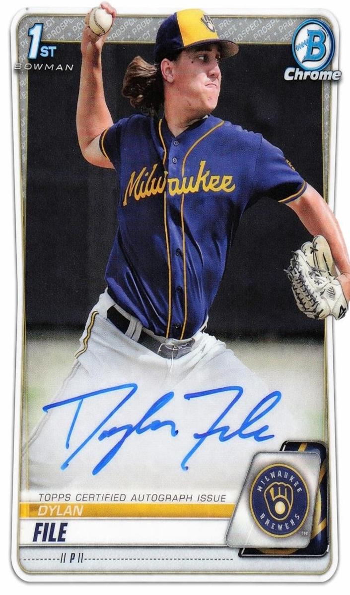 2020 Bowman Chrome Prospects Baseball Dylan File #CPA-DF