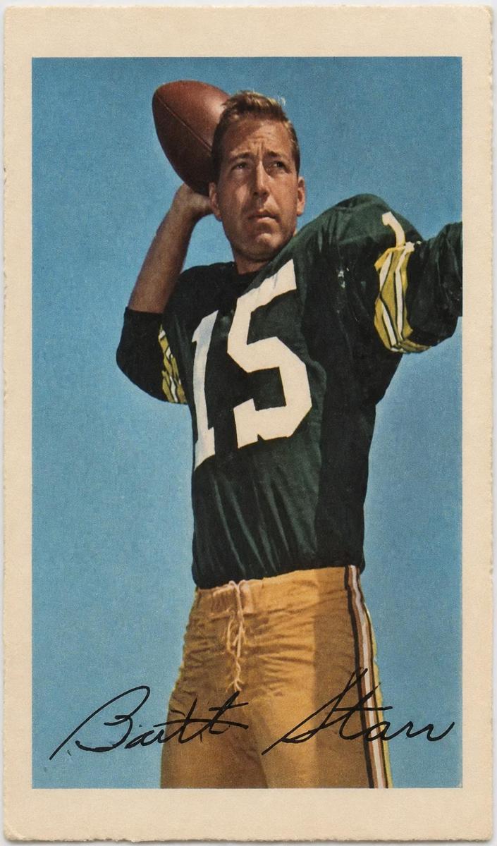 1964 Wheaties Stamps Football Bart Starr #NNO PSA 9