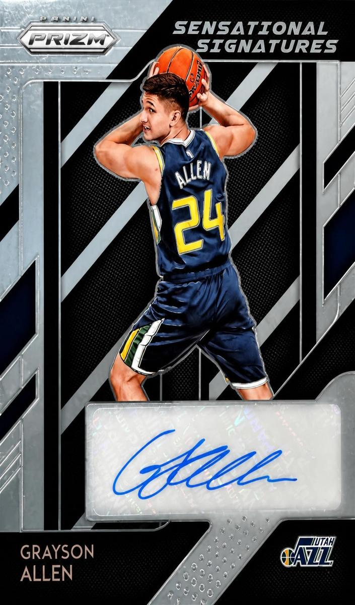2018 Panini Prizm Basketball Grayson Allen #81 PSA 10
