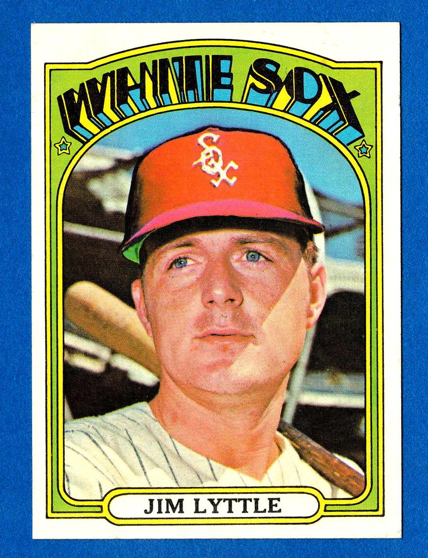 1972 Topps Baseball Jim Lyttle #648 PSA 9