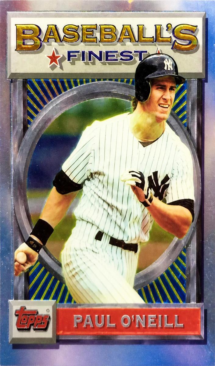 1993 Topps Finest Baseball Paul O'Neill #170