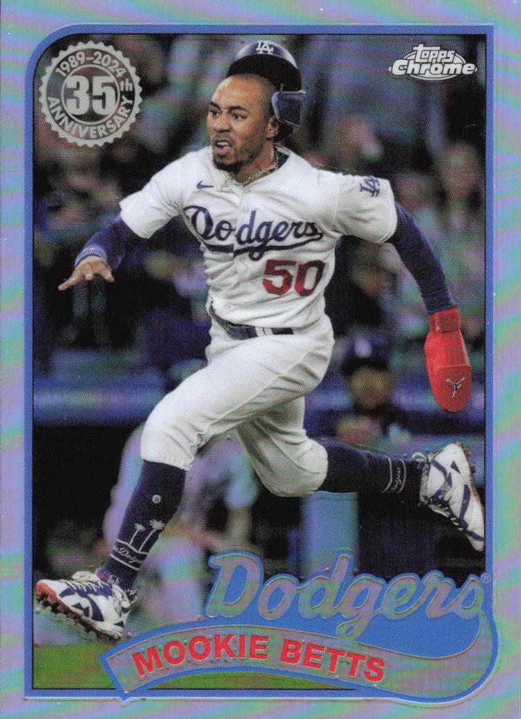 2024 Topps Chrome Baseball Mookie Betts #89CB-4 SGC 9