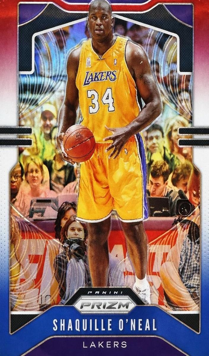 2019 Panini Prizm Basketball Red White Blue Shaquille O'Neal #11