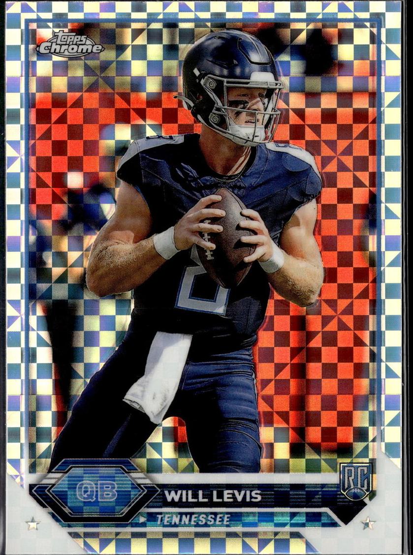 2023 Topps Composite Football X-Fractor Will Levis #4 PSA 10