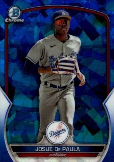2023 Bowman Chrome Sapphire Baseball Josue De Paula #BCP-172 SGC 9.5