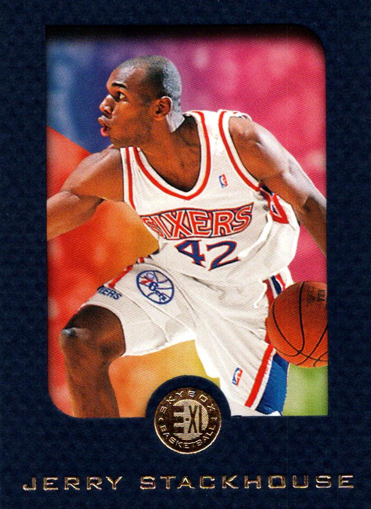 1995 Skybox E-XL Basketball Blue Jerry Stackhouse #62 PSA 10