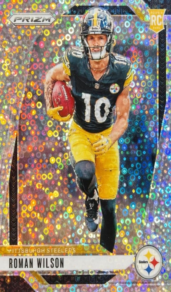 2024 Panini Prizm Football No Huddle Roman Wilson #384