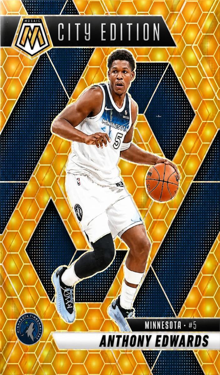 2024 Panini Mosaic Basketball Honeycomb Anthony Edwards #279