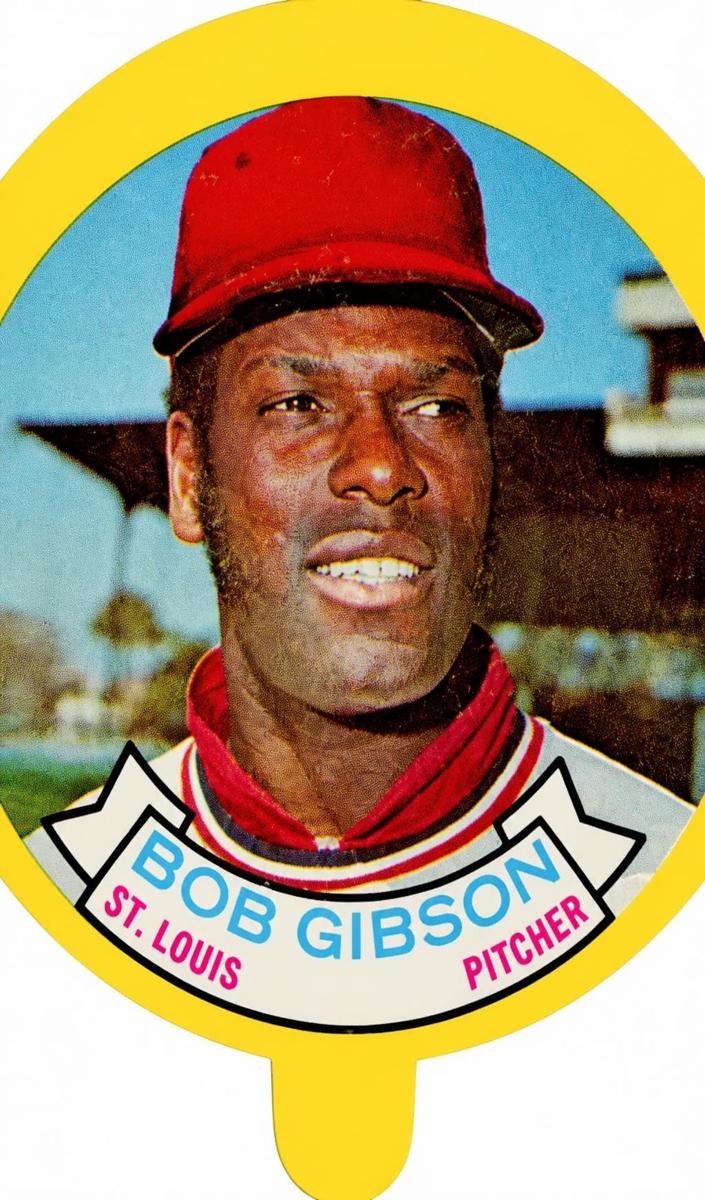 1973 Topps Candy Lids Baseball Bob Gibson #NNO