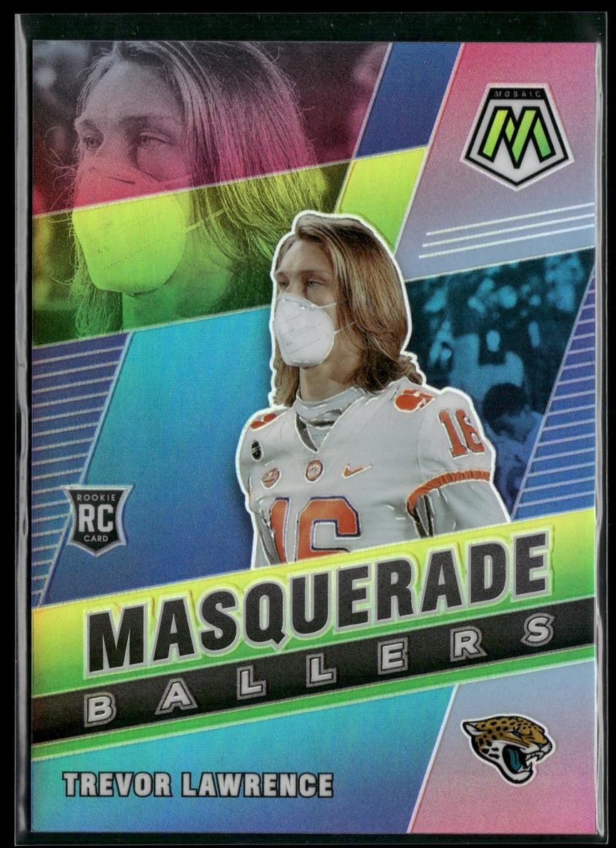 2021 Panini Mosaic Football Trevor Lawrence #MB-21