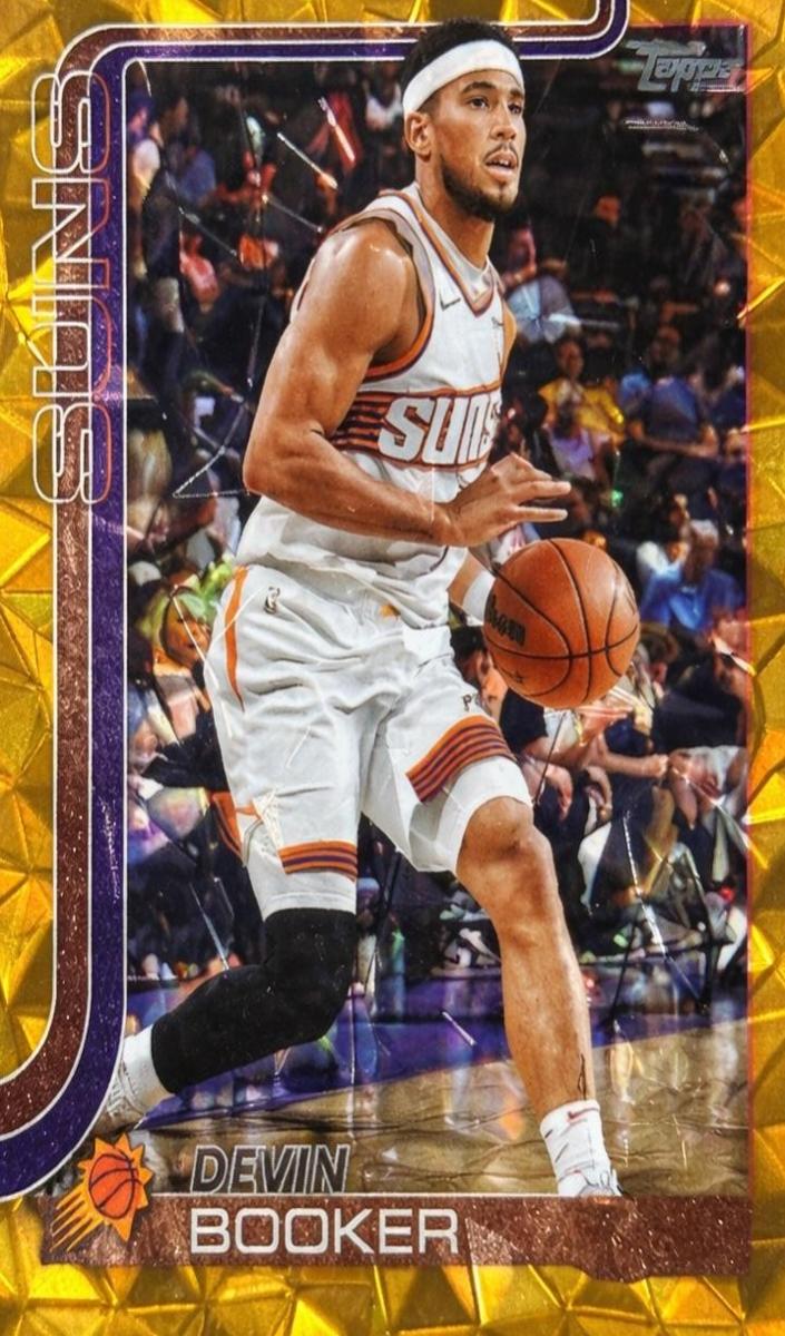 2025 Topps Basketball Gold Diamante Devin Booker #156