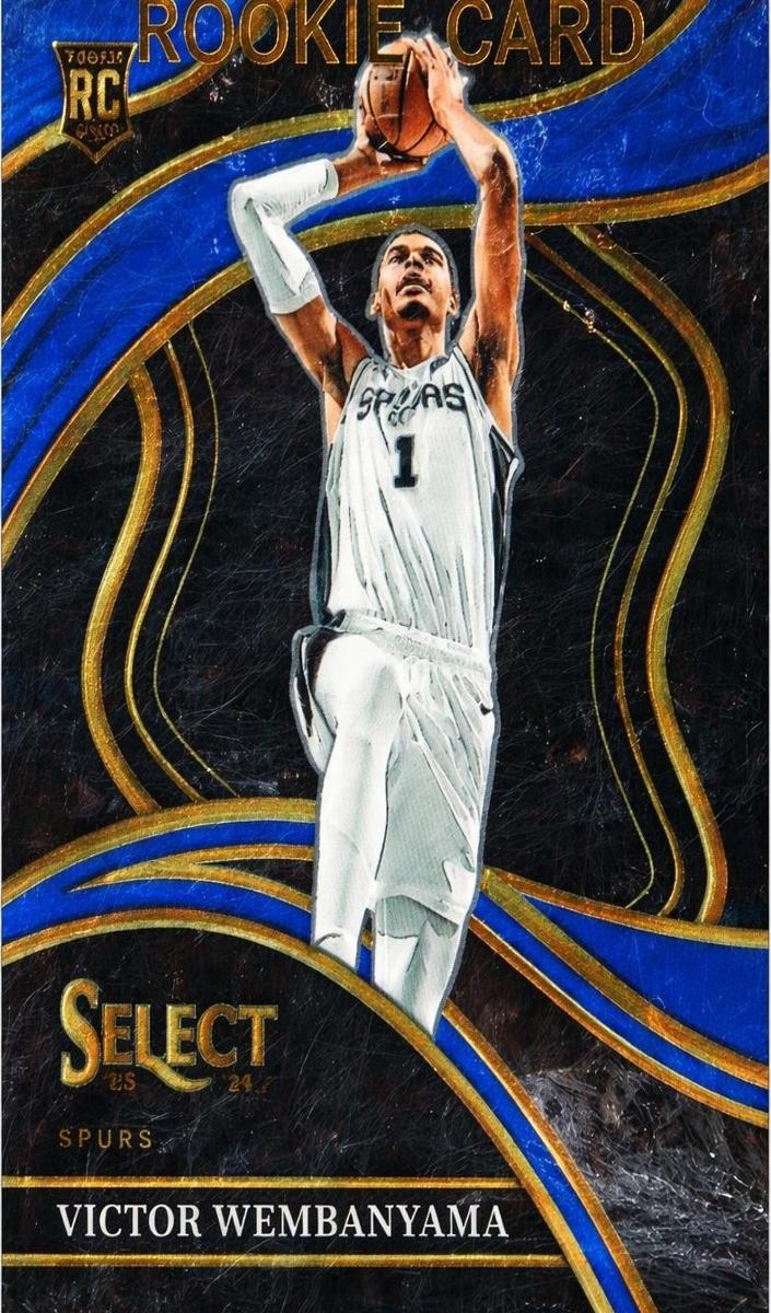 2023 Panini Select Basketball Blue Retail Victor Wembanyama #288 SGC 10