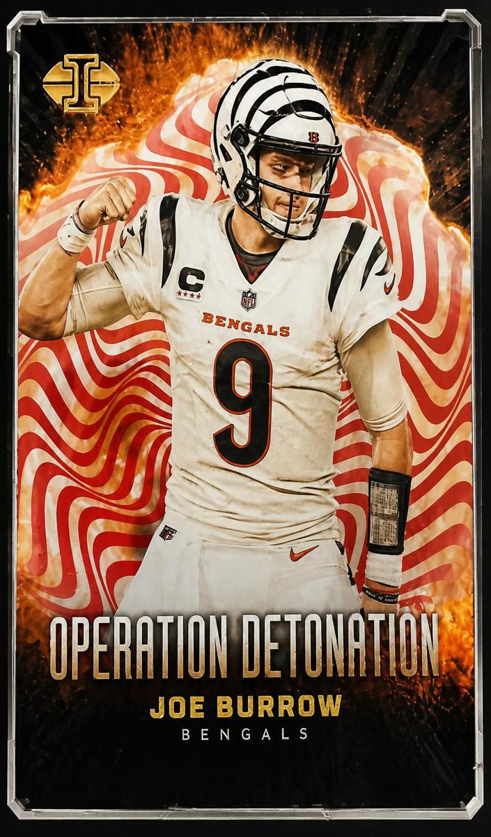 2023 Panini Illusions Football Red Joe Burrow #7
