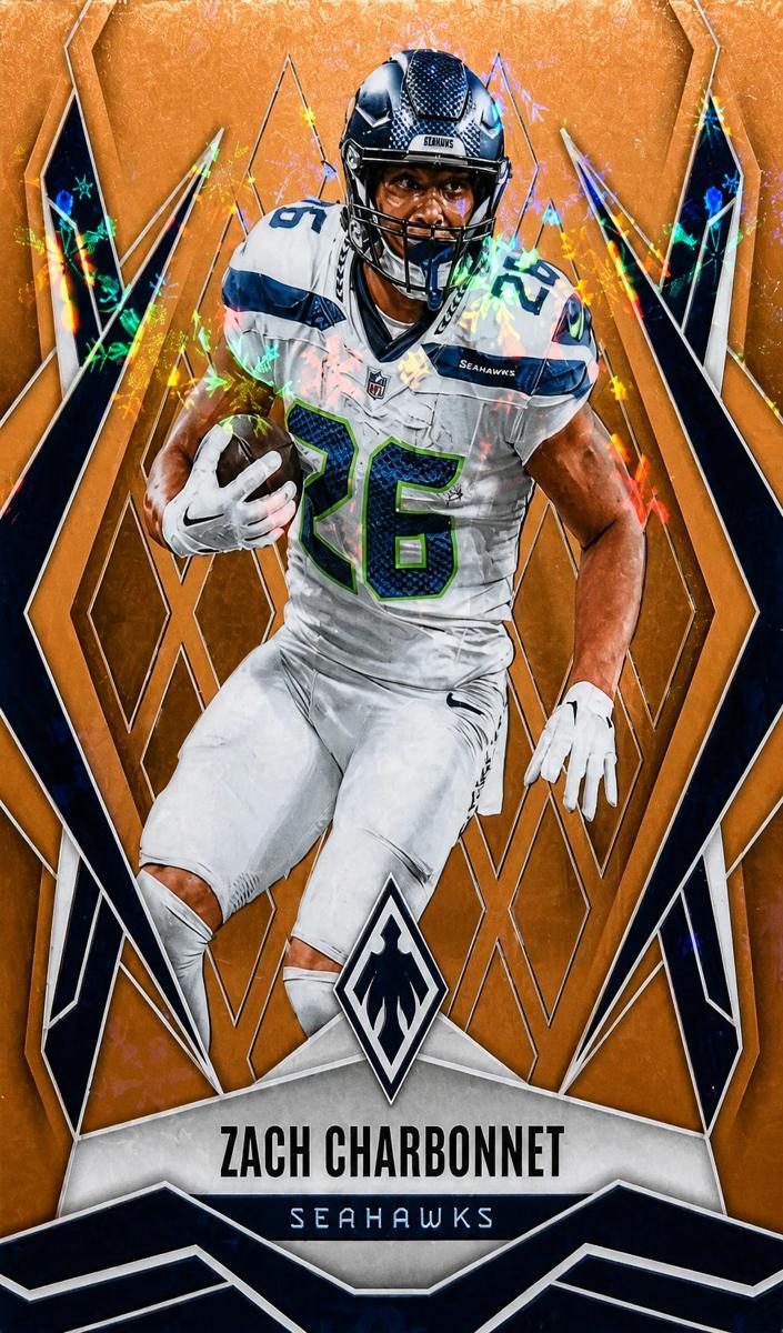 2025 Panini Phoenix Football Bronze Winter Zach Charbonnet #109