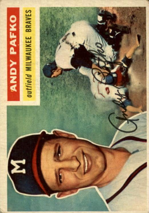 1956 Topps Baseball Andy Pafko #312