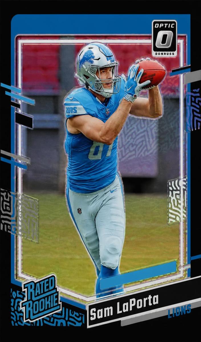 2023 Donruss Optic Football Black Sam LaPorta #237
