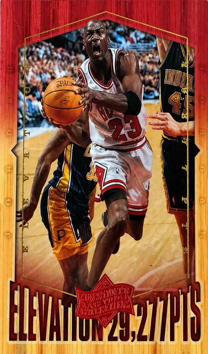 1999 Upper Deck Michael Jordan Athlete of the Century Basketball Michael Jordan #EL12 PSA 9