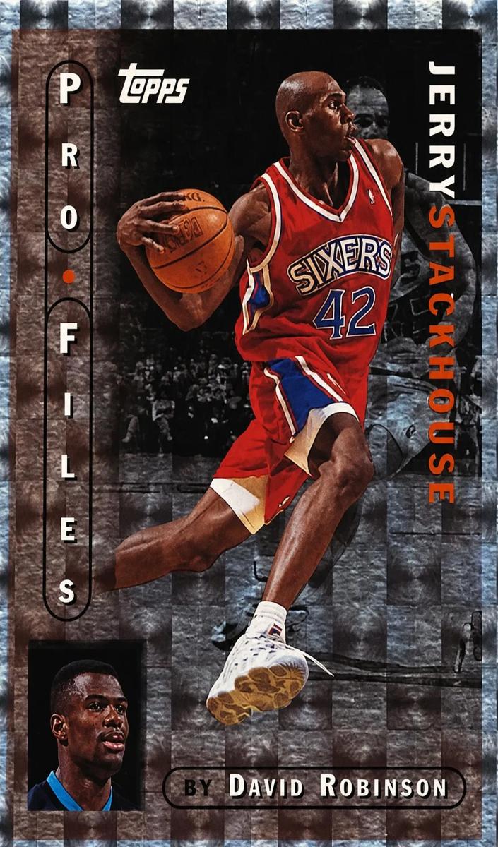 1996 Topps Basketball Jerry Stackhouse #PF-16