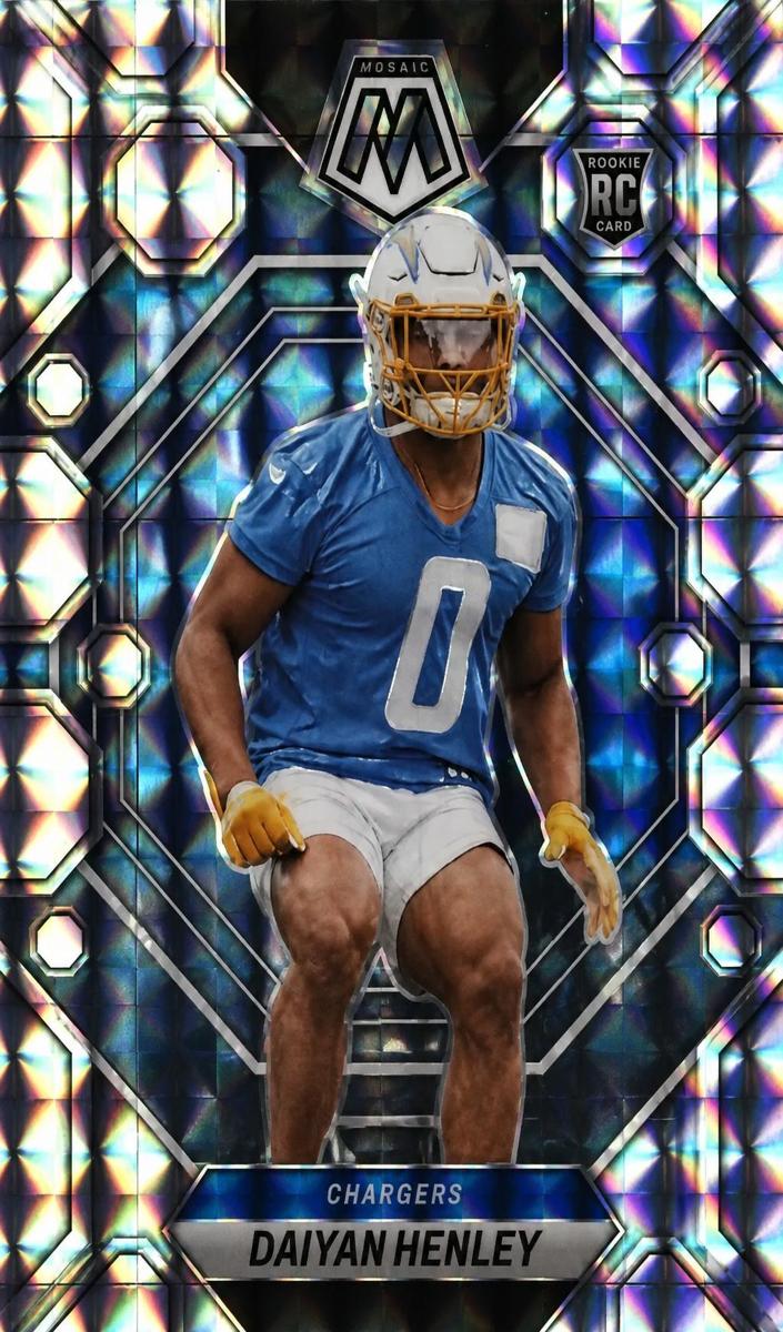 2023 Panini Mosaic Football Daiyan Henley #304
