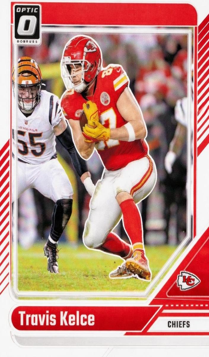 2024 Donruss Optic Football Holo Travis Kelce #98