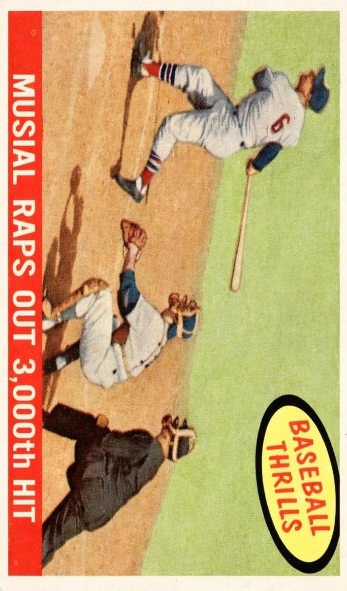 1959 Topps Baseball Stan Musial #470