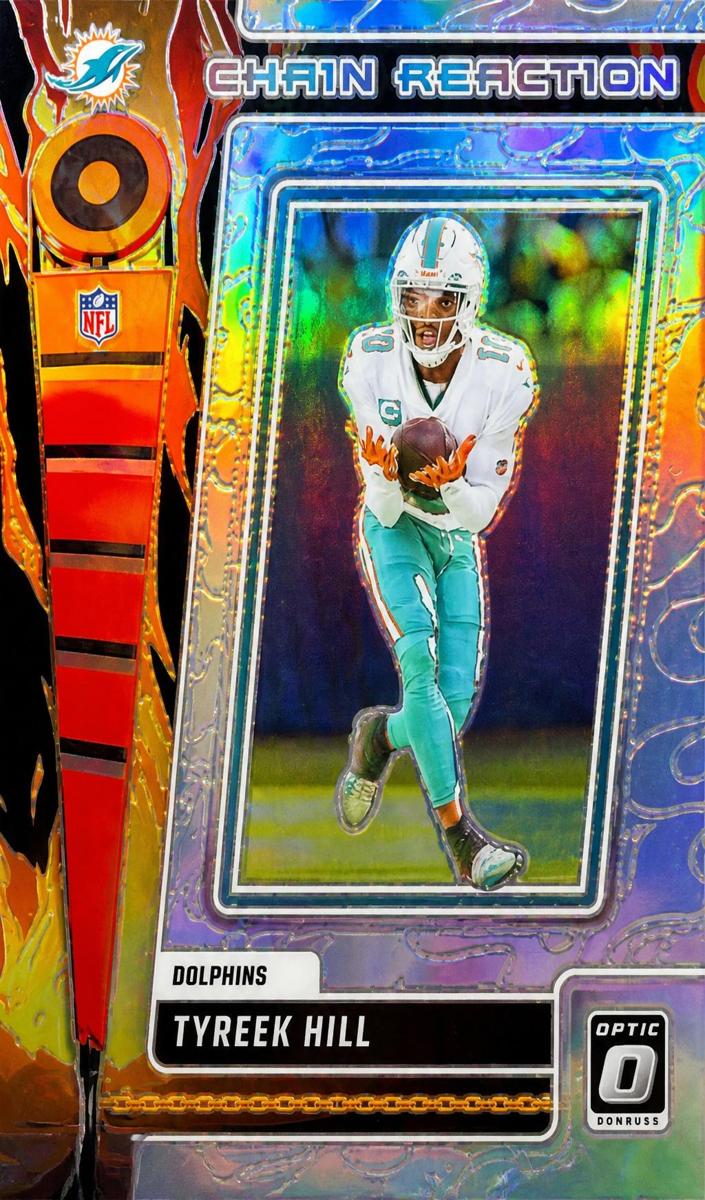 2023 Donruss Optic Football Tyreek Hill #CR-TH PSA 10