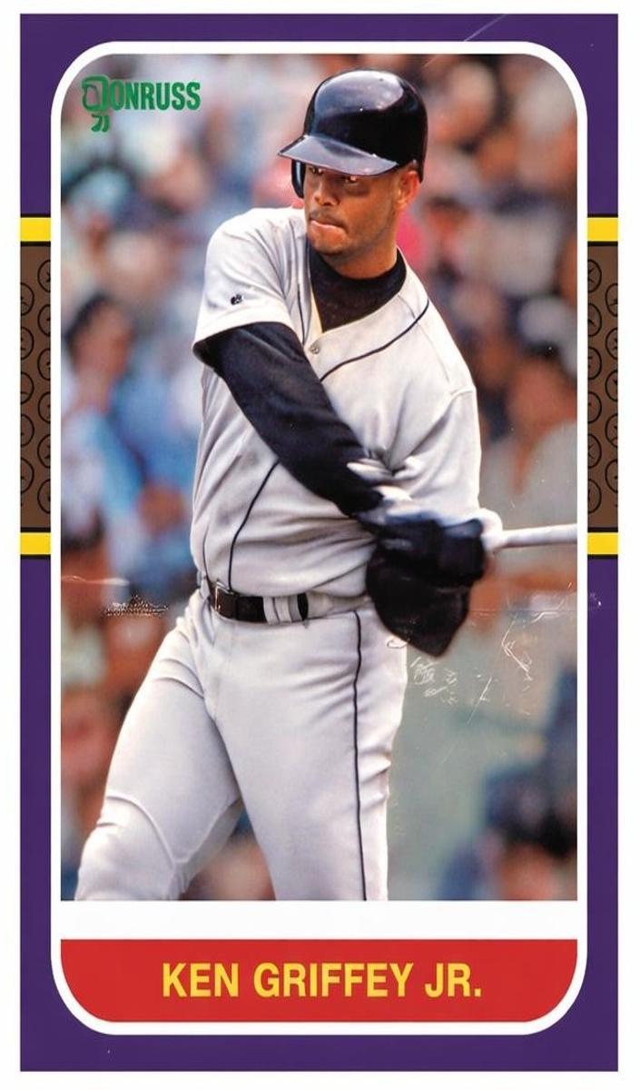 2021 Panini Donruss Baseball Purple Holo Ken Griffey Jr. #235