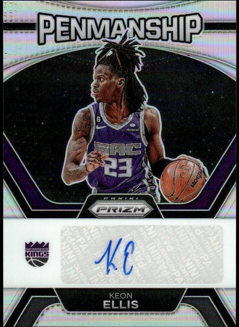 2023 Panini Prizm Basketball Silver Keon Ellis #PNM-KES SGC 9.5
