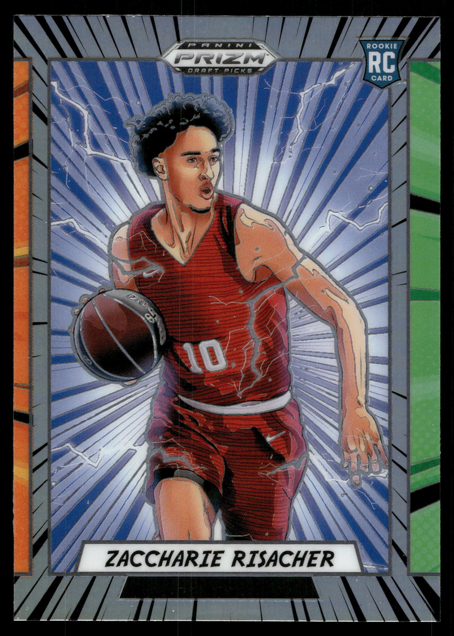 2024 Panini Prizm Draft Picks Basketball Zaccharie Risacher #1