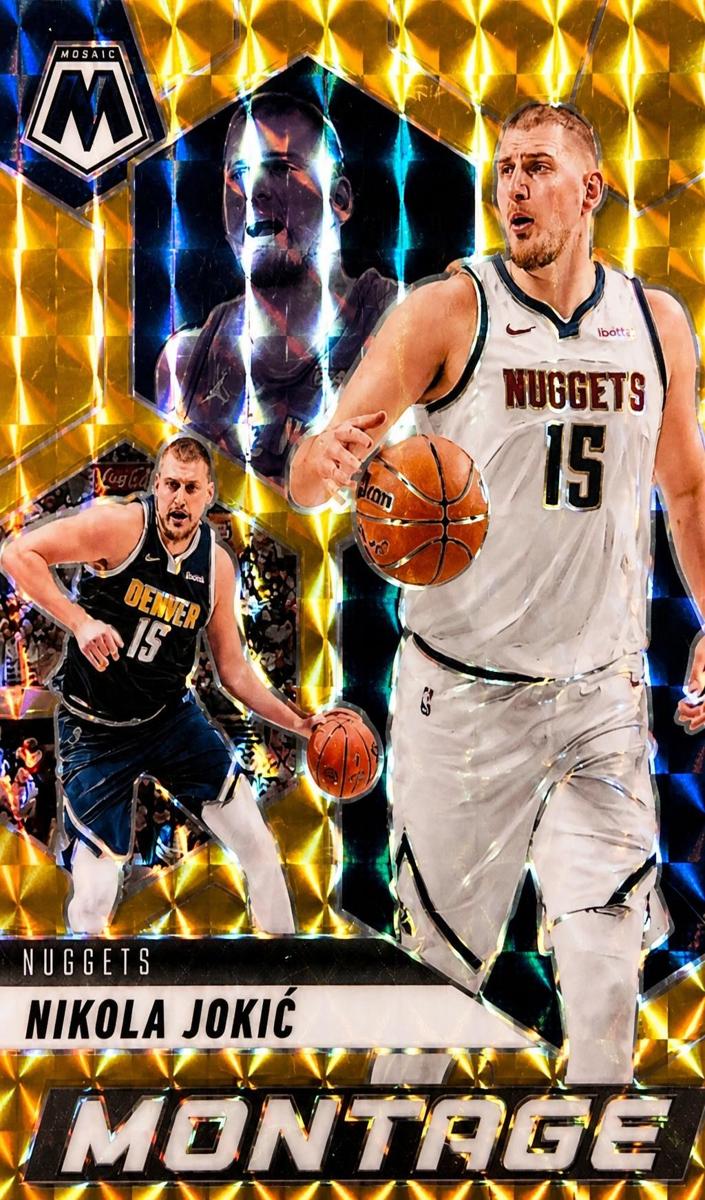 2024 Panini Mosaic Basketball Gold Nikola Jokic #3