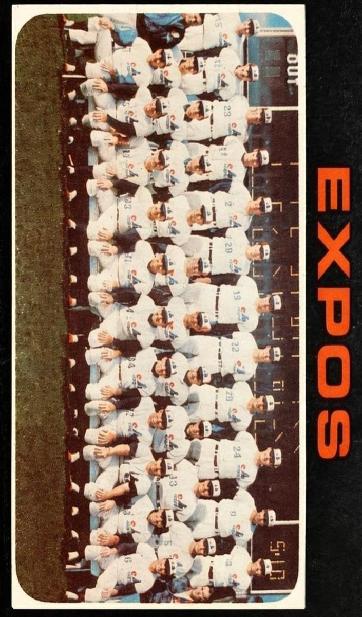 1971 O-Pee-Chee Baseball Expos Team #674