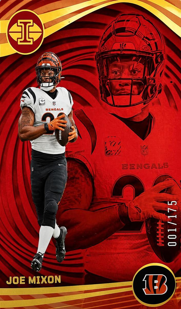 2023 Panini Illusions Football Trophy Collection Red Joe Mixon #21