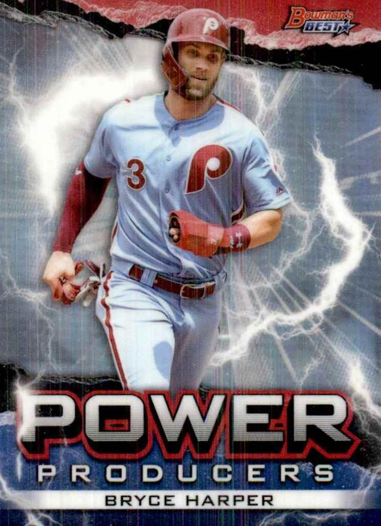 2020 Bowman's Best Baseball Bryce Harper #PP-BH PSA 10