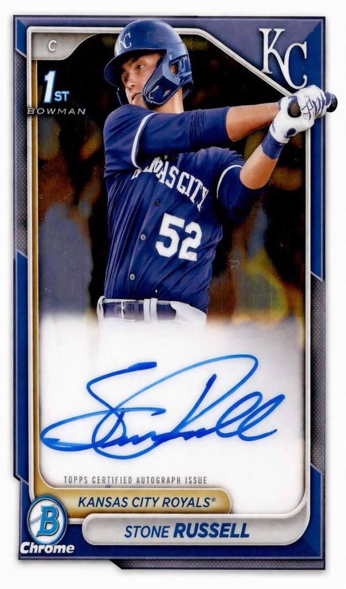 2024 Bowman Chrome Baseball Stone Russell #CPA-SR