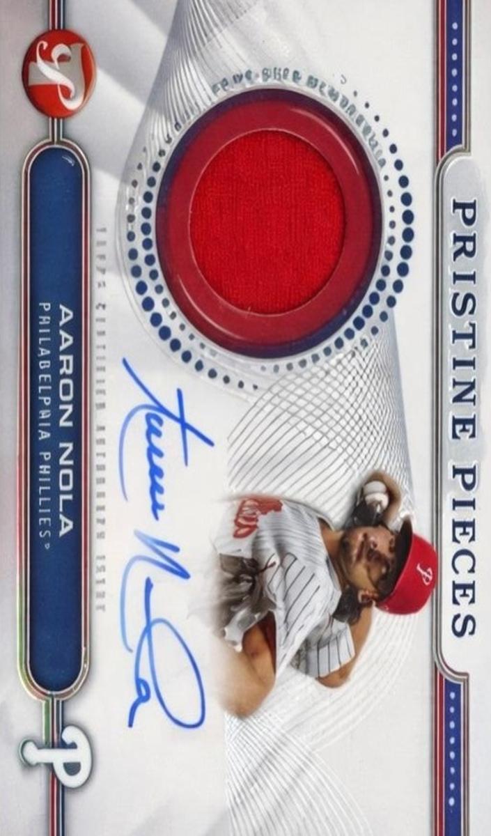 2024 Topps Pristine Baseball Aaron Nola #PPAR-AN PSA 9