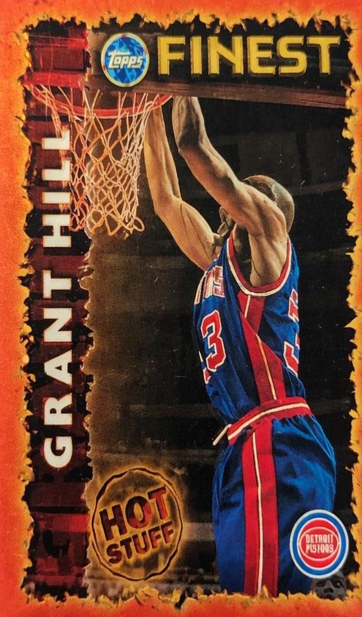 1995 Topps Finest Basketball Grant Hill #HS2