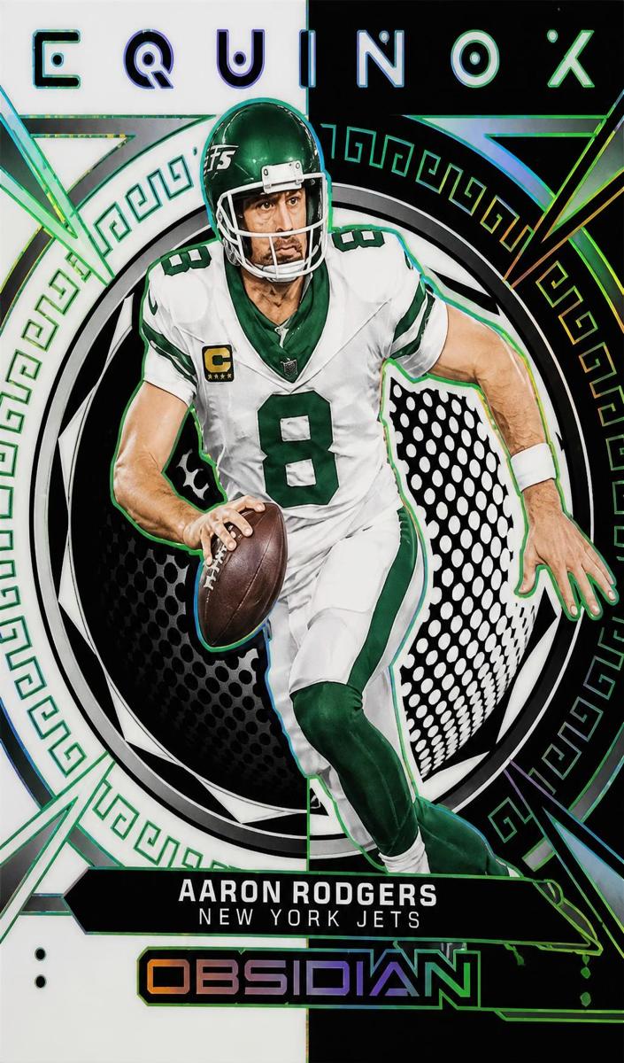2023 Panini Obsidian Football Aaron Rodgers #19