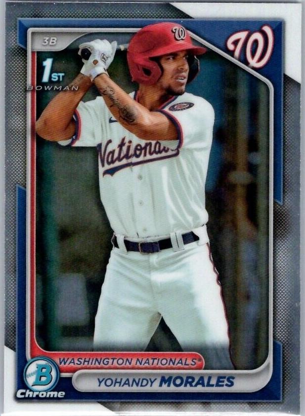 2024 Bowman Chrome Prospects Baseball Yohandy Morales #BCP-52
