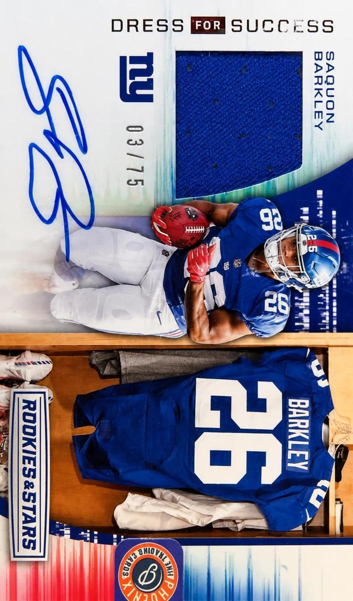 2018 Panini Rookies and Stars Football Saquon Barkley #DFS-SB