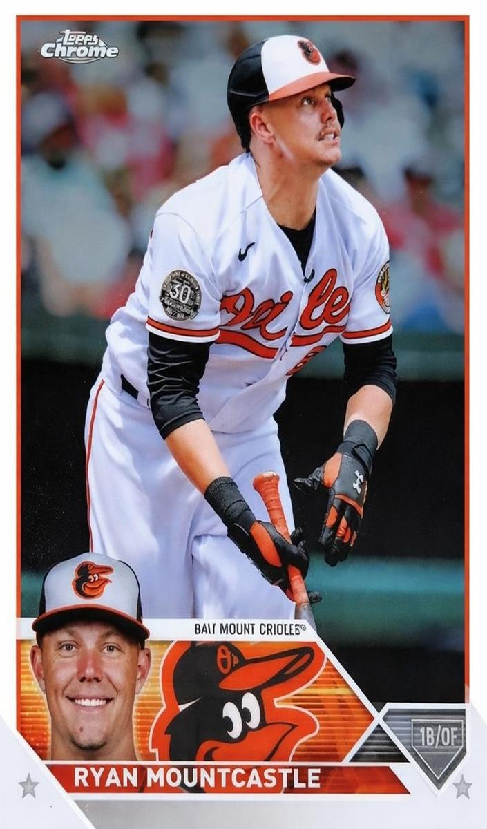 2023 Topps Chrome Baseball Ryan Mountcastle #149