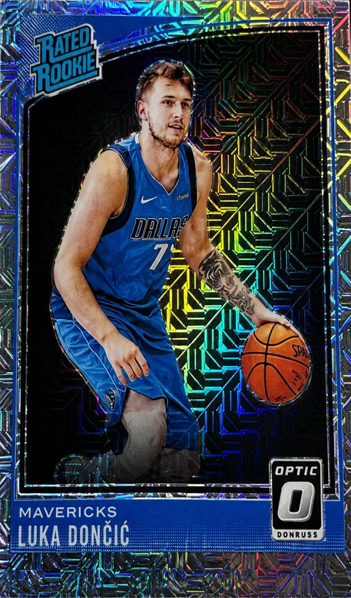2018 Donruss Optic Basketball Choice Luka Doncic #177 BGS 9.5