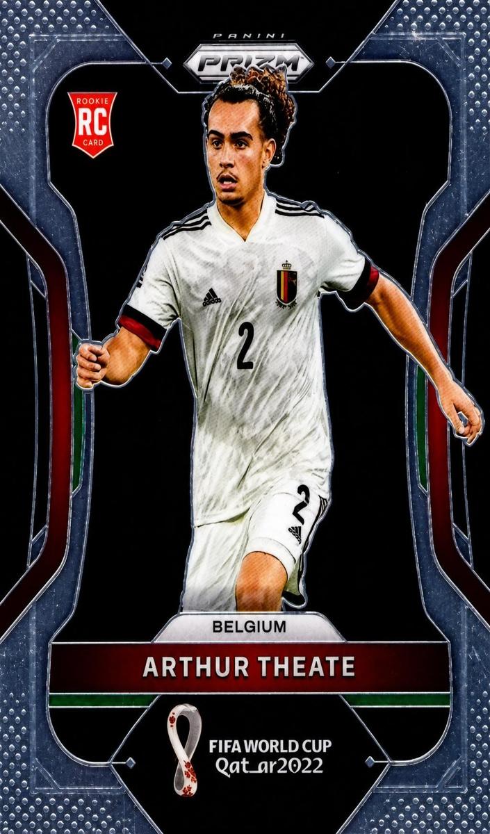 2022 Panini Prizm FIFA World Cup Qatar Soccer Arthur Theate #14