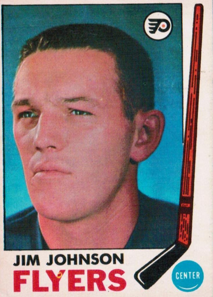 1969 O-Pee-Chee Hockey Jim Johnson #97