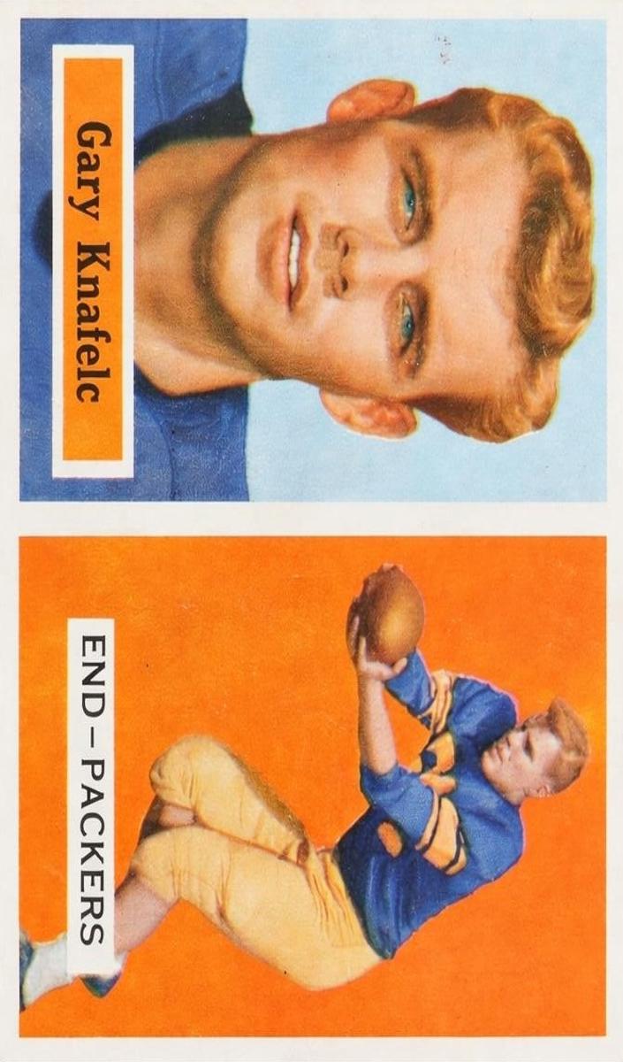 1957 Topps Football Gary Knafelc #45 PSA 6.5