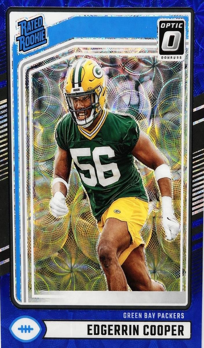 2024 Donruss Optic Football Blue Scope Edgerrin Cooper #231
